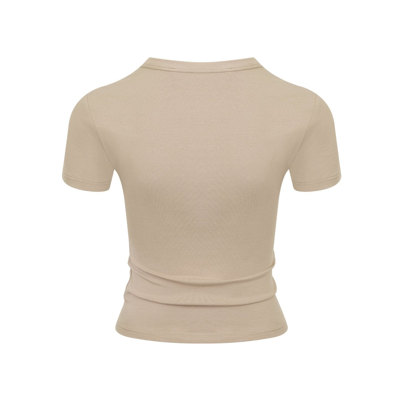 Ann Andelman Brown Rhinestone Short Sleeves