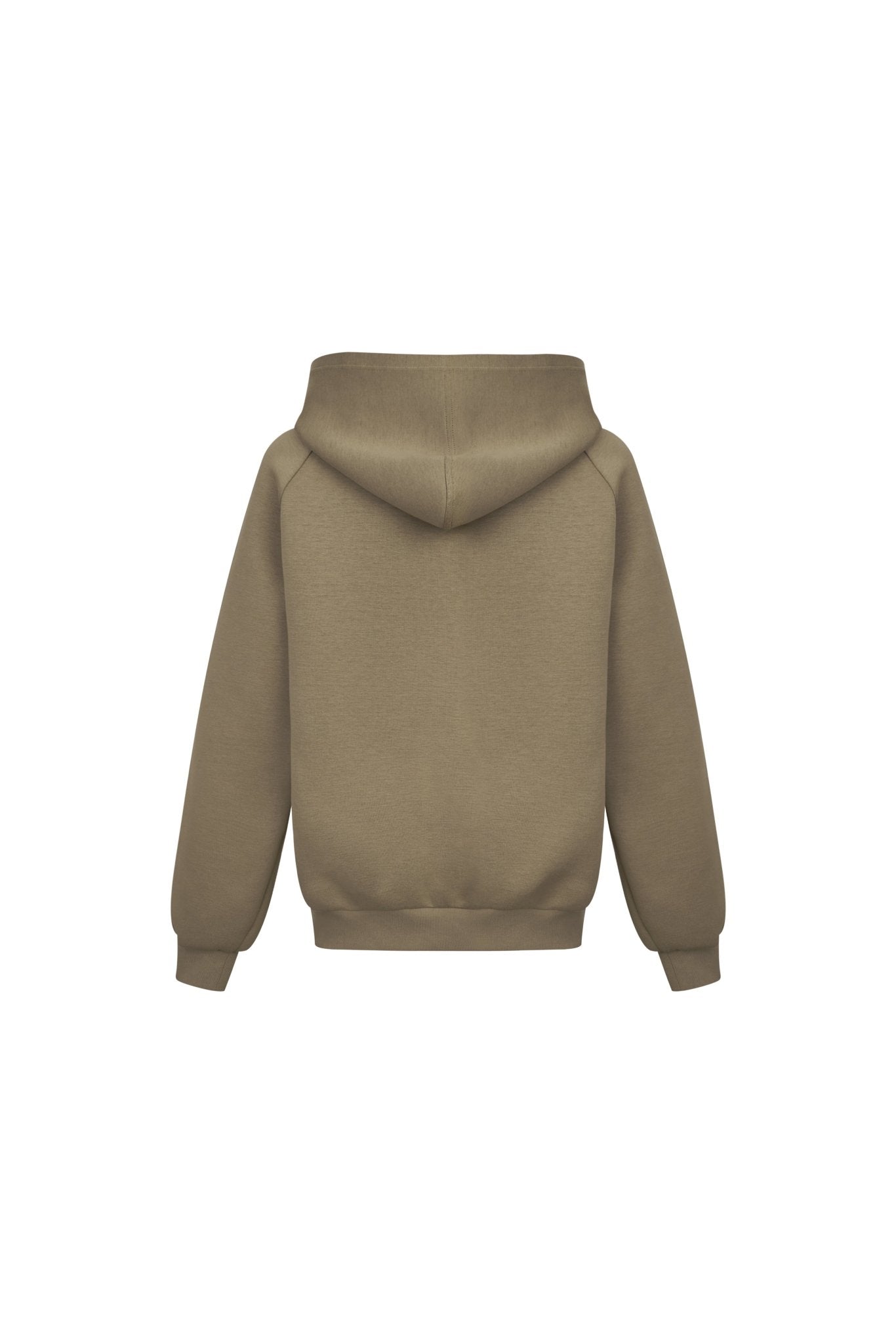 Ann Andelman Dark Brown Puppy Print Hoodie