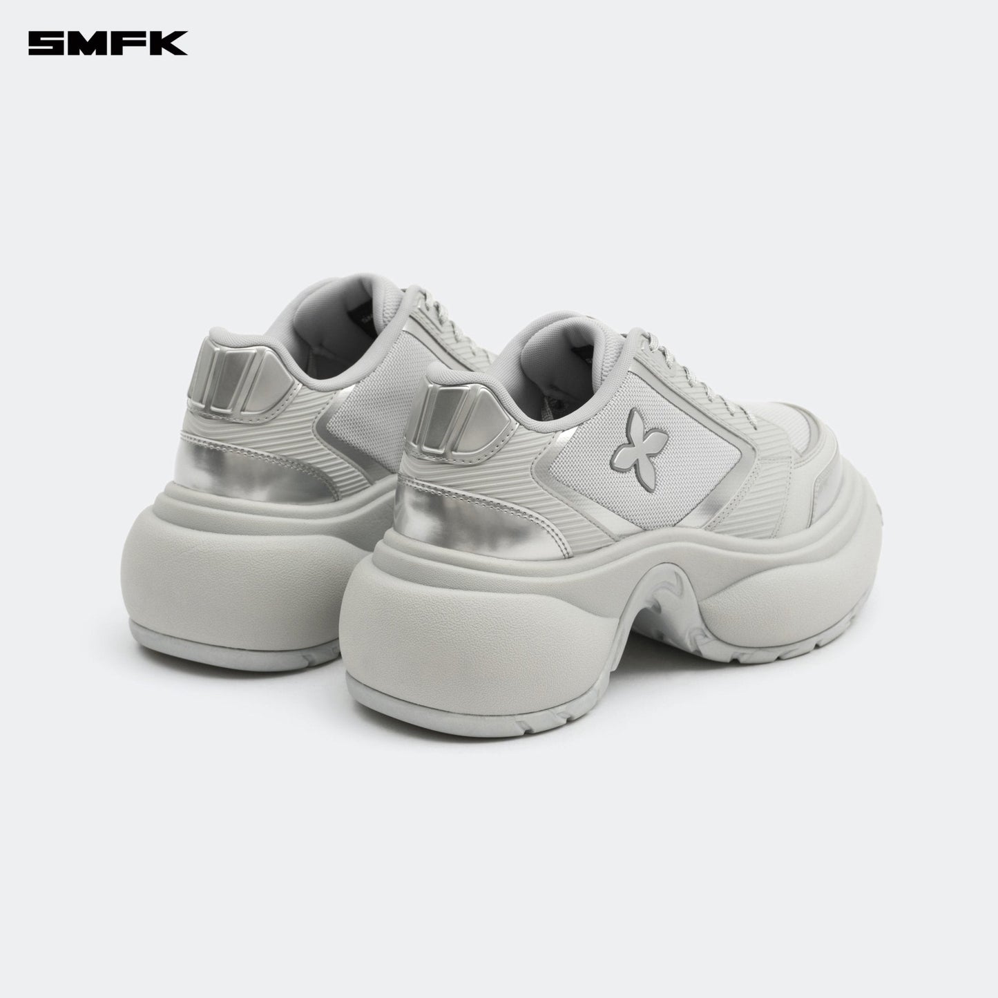 SMFK FUTURE RIPPLE High-heeled Sneaker In Gray