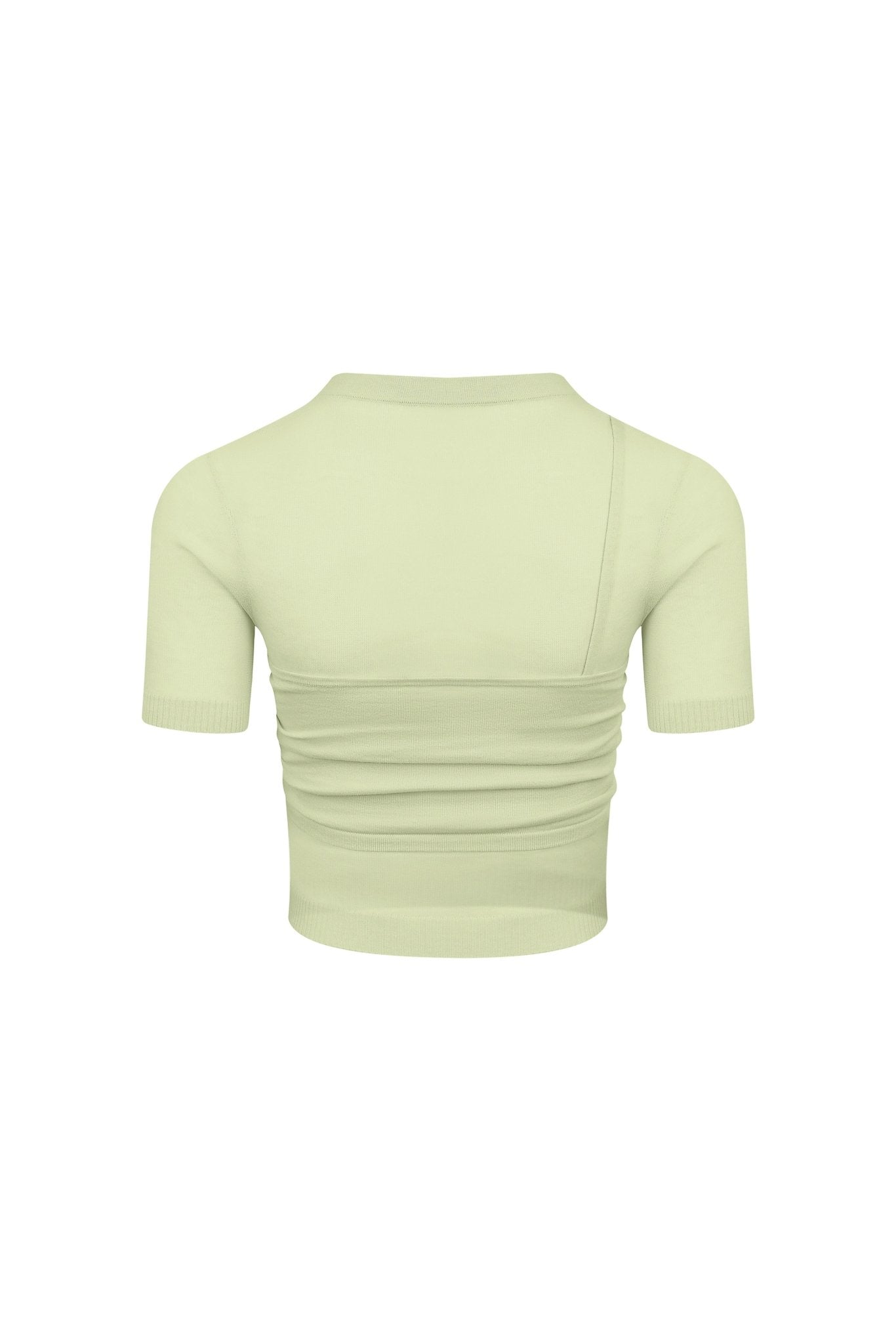 Ann Andelman Green Knitted Lightweight T-shirt