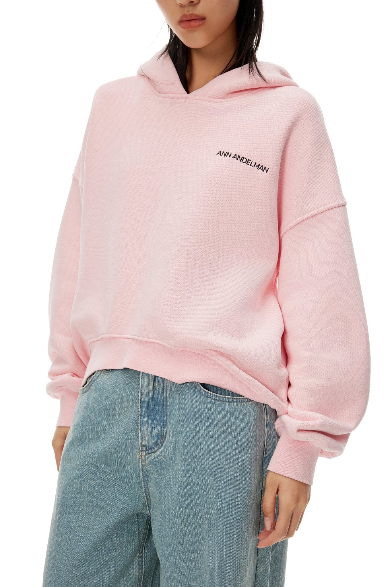 Ann Andelman Pink Hooded Sweatshirt