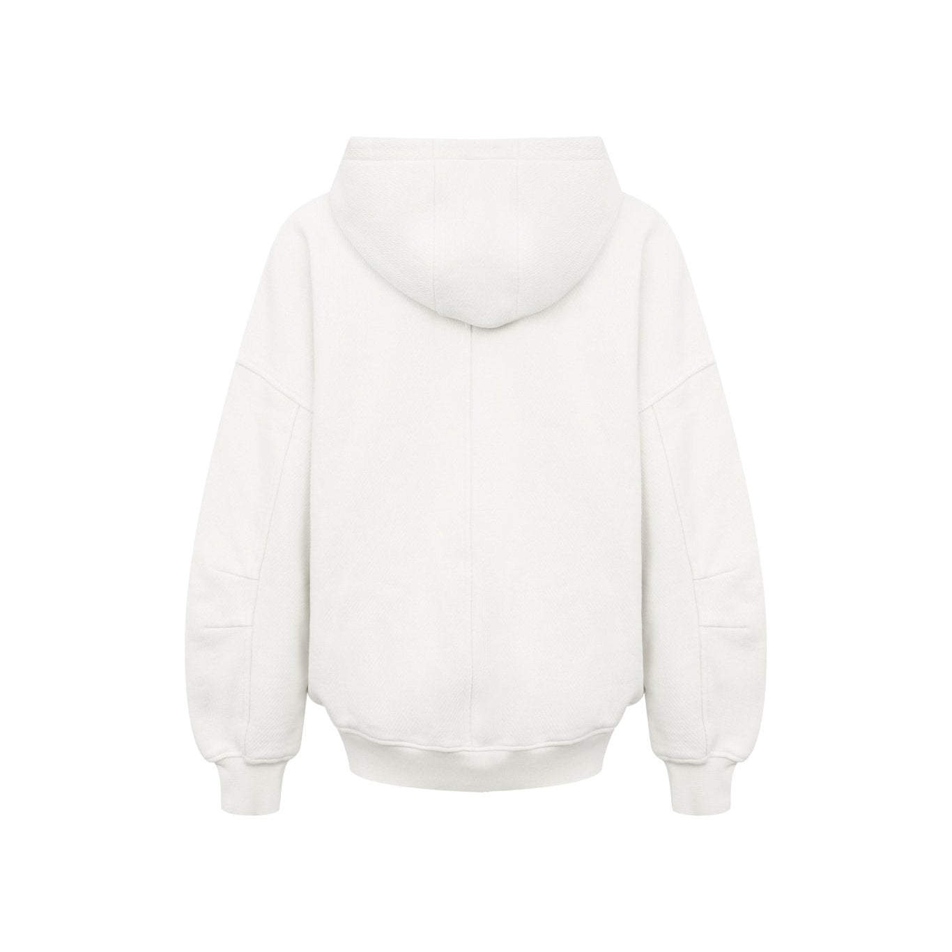 Ann Andelman White Hoodie Sweatshirt