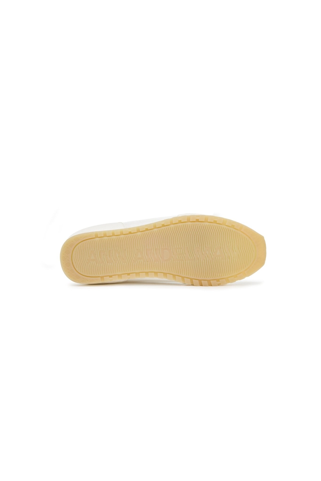 Ann Andelman White Minimalist Cortez Shoes