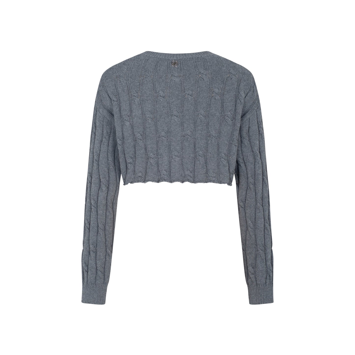 THREE QUARTERS Contrast Cable Cardigan