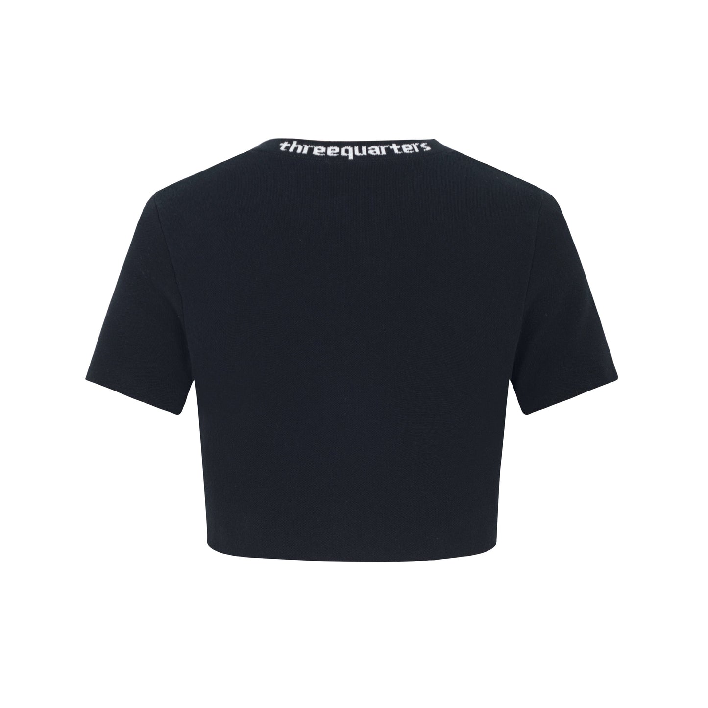 THREE QUARTERS Monogram Jacquard-knit Cardigan Dress Set