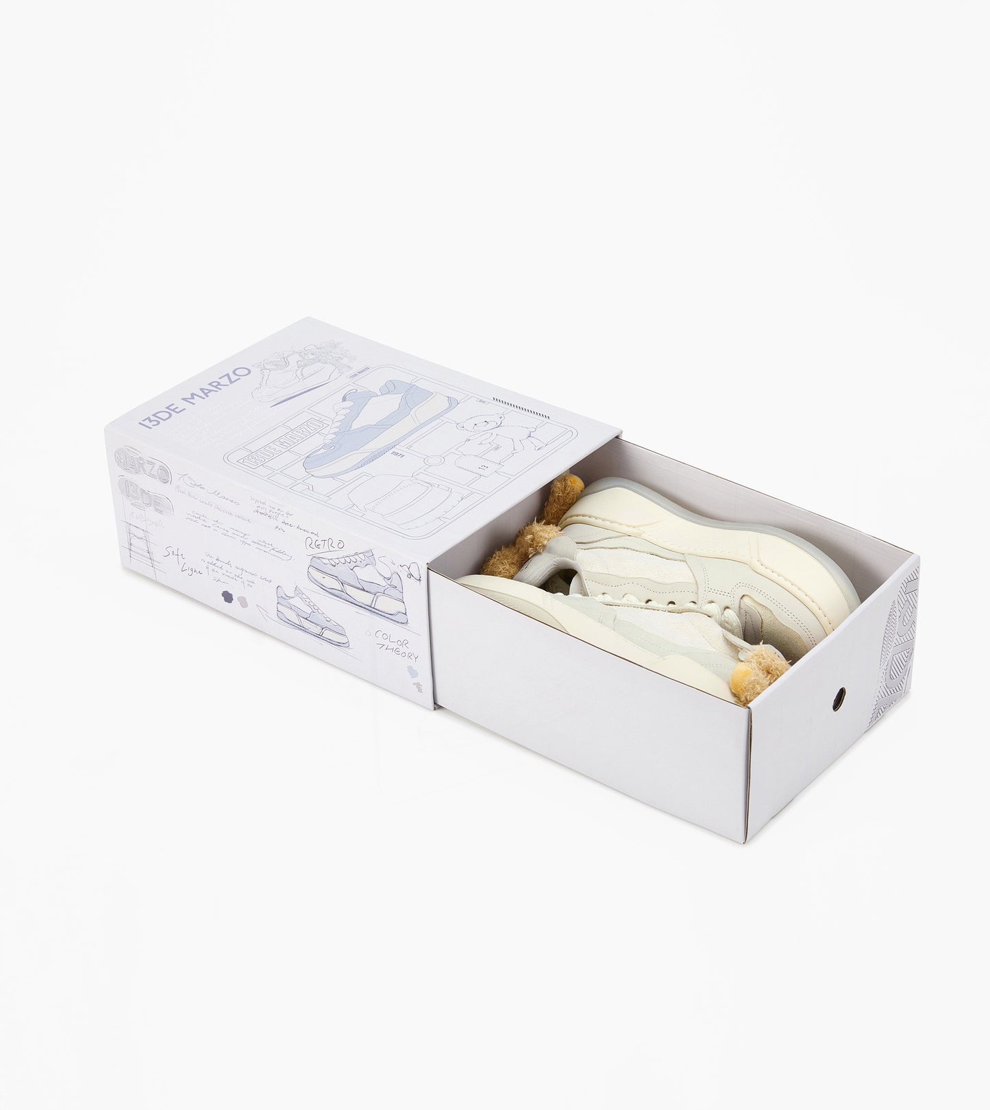 13DE MARZO Doozoo Logo Sneaker Lunar Rock