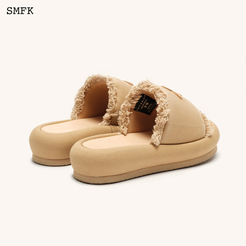 SMFK Compass Wheat Bread Shape Sandal