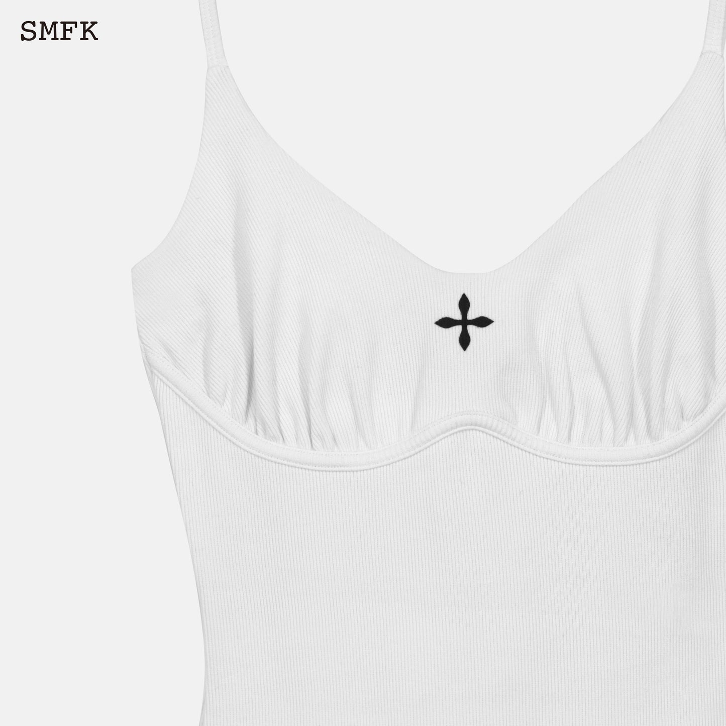 Dancer Cheongsam Dress White - Fixxshop