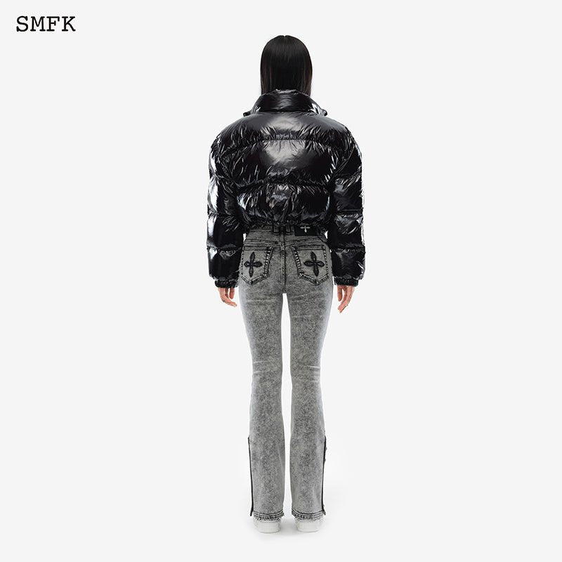 SMFK Compass Vintage Short Body Down Jacket - Fixxshop