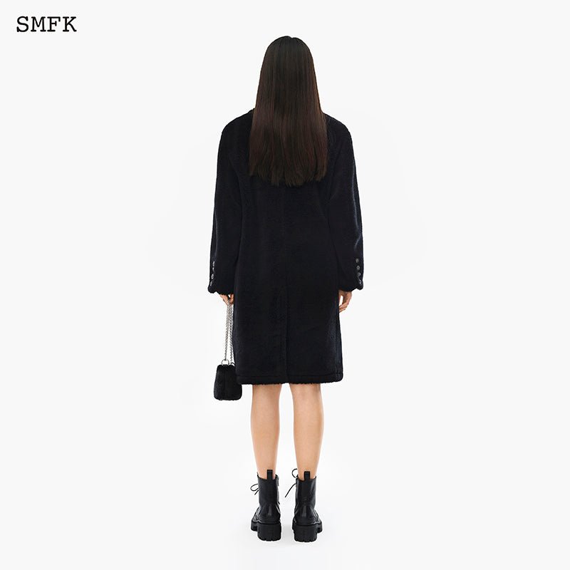 SMFK Compass Vintage Wool Military Coat - Fixxshop