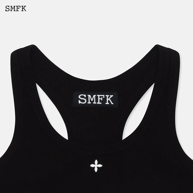 SMFK Crucifix Vintage Vest Wilderness Black