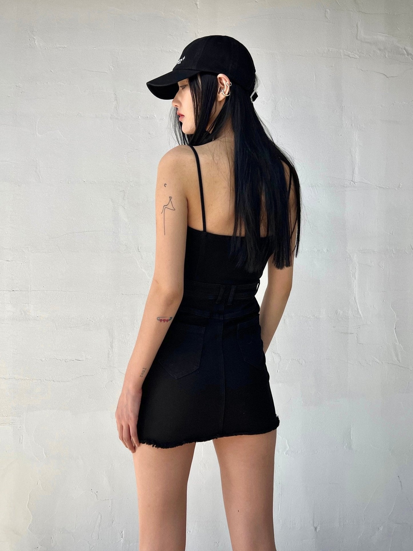 SMFK Garden Denim Camisole Dress - Fixxshop