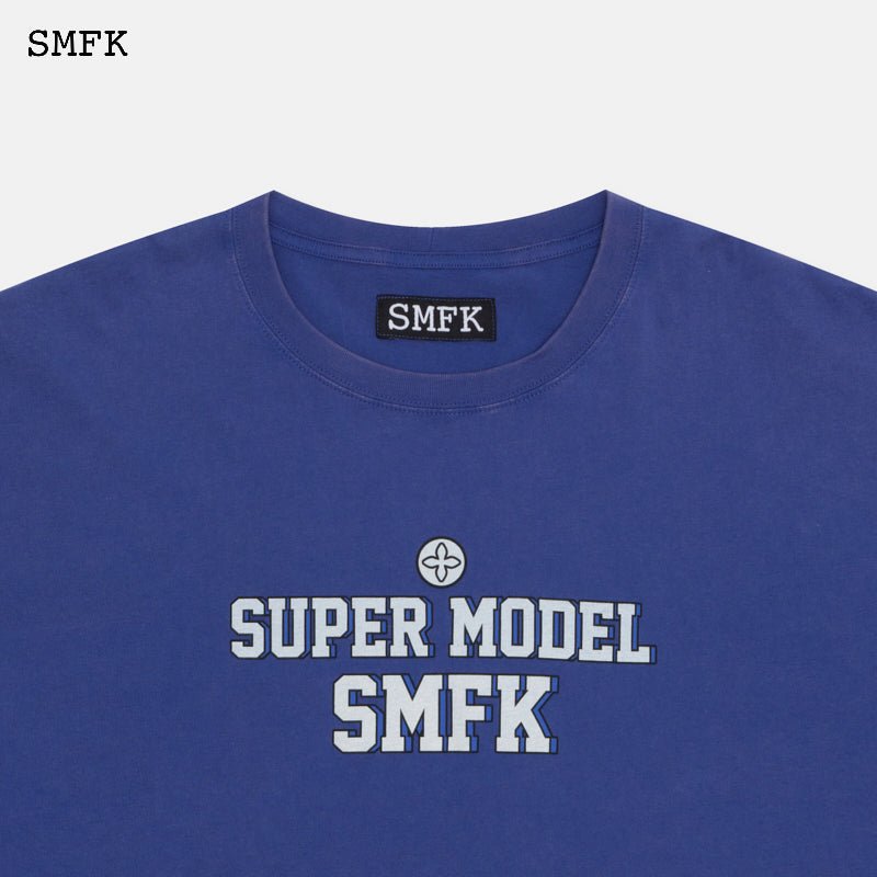 SMFK Oversized Super Model Navy T-shirt