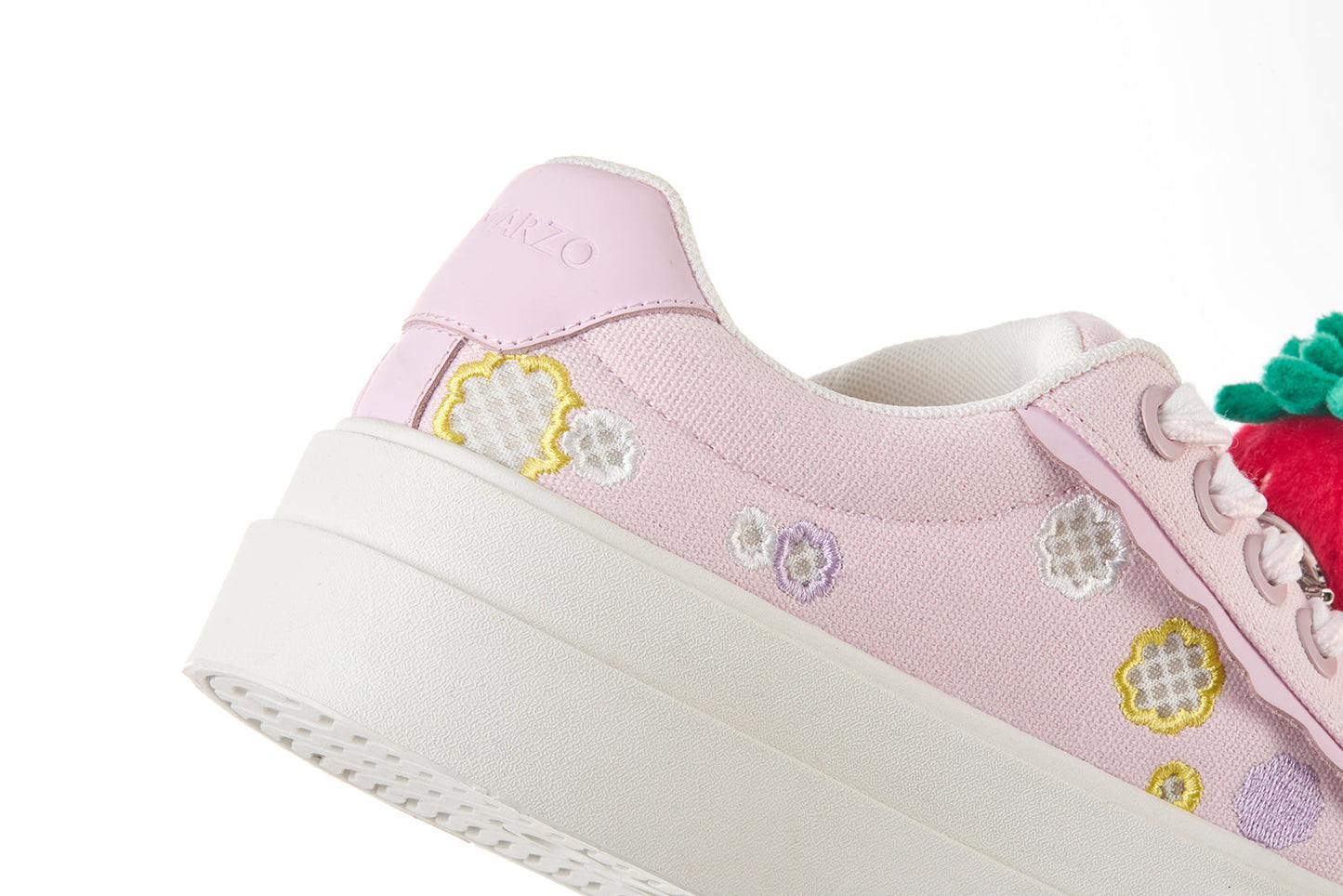 13DE MARZO Candy Bear Canvas Shoes Pink
