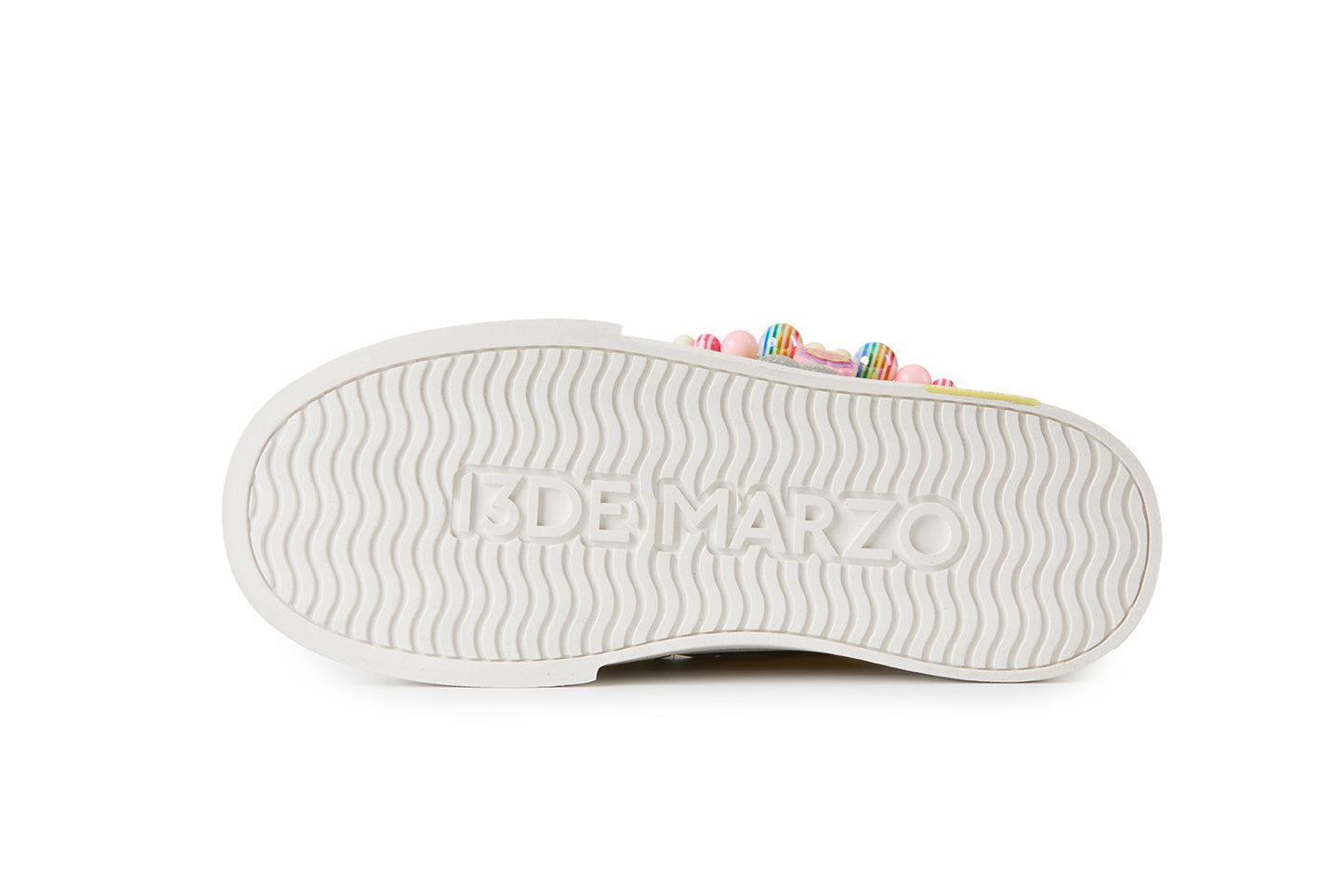 13DE MARZO Candy Bear Canvas Shoes Yellow