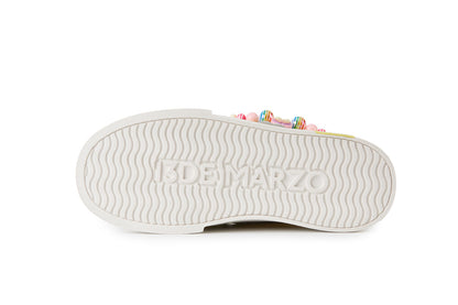 13DE MARZO Candy Bear Canvas Shoes Yellow