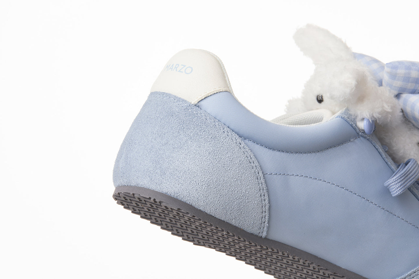 13DE MARZO Bear Plush Sneakers Blue