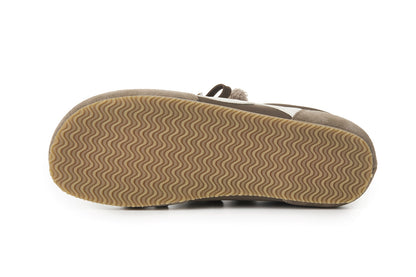 13DE MARZO Bear Plush Sneakers Brown