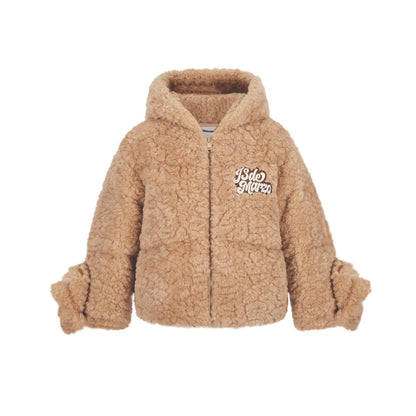 13DE MARZO Bear Costume Down Jacket Khaki