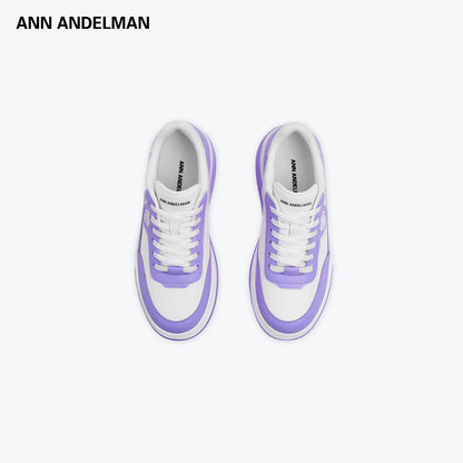 Ann Andelman Purple Platform Sneaker