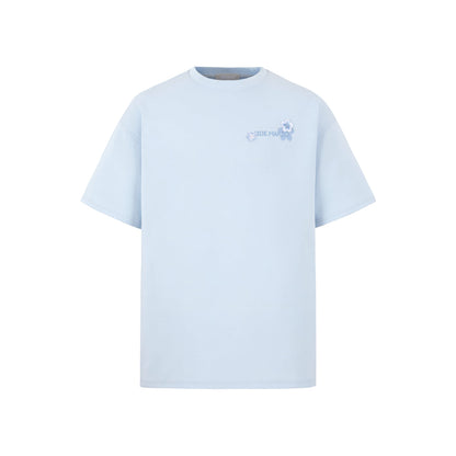 13DE MARZO Plush Sakura Bear Limited T-Shirt Blue