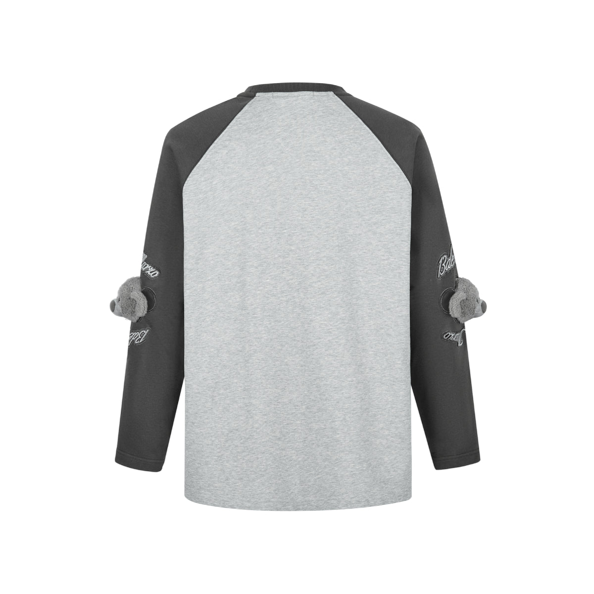 13DE MARZO Elbow Bear Sweatshirt Gray