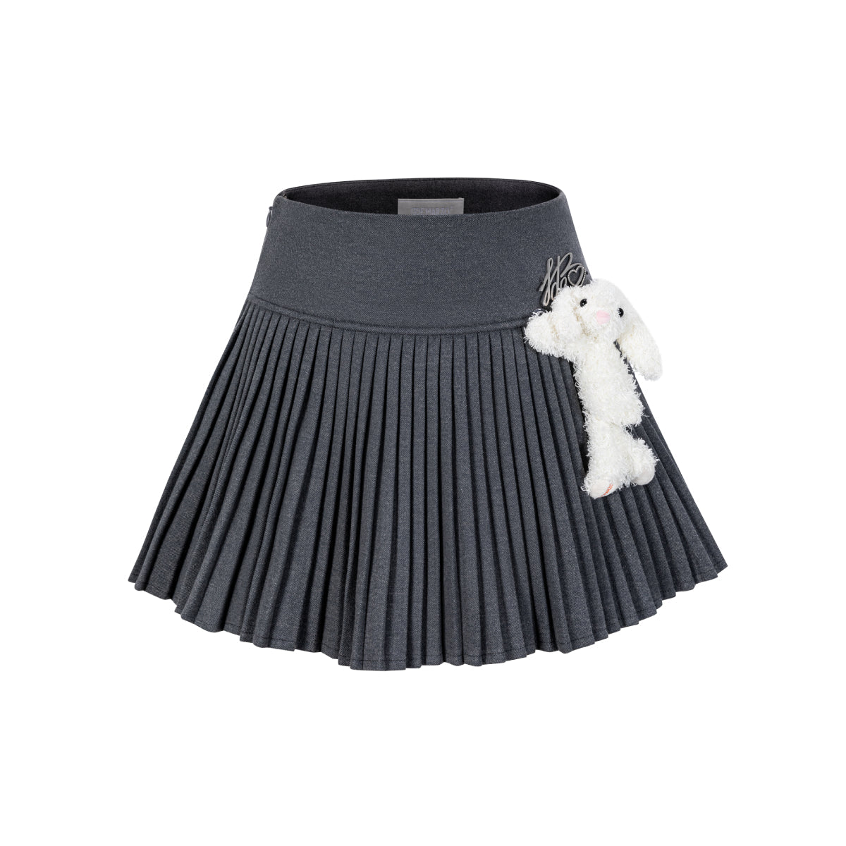 13DE MARZO Doozoo Cassimere Skirt Gray