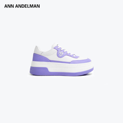 Ann Andelman Purple Platform Sneaker