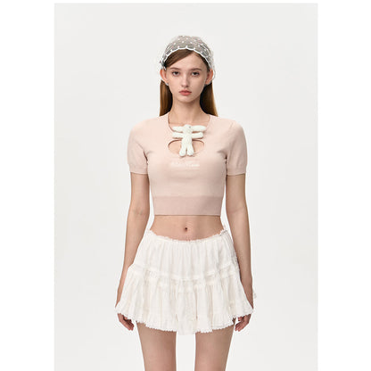 13DE MARZO Doozoo Chest Cassimere Top Pink