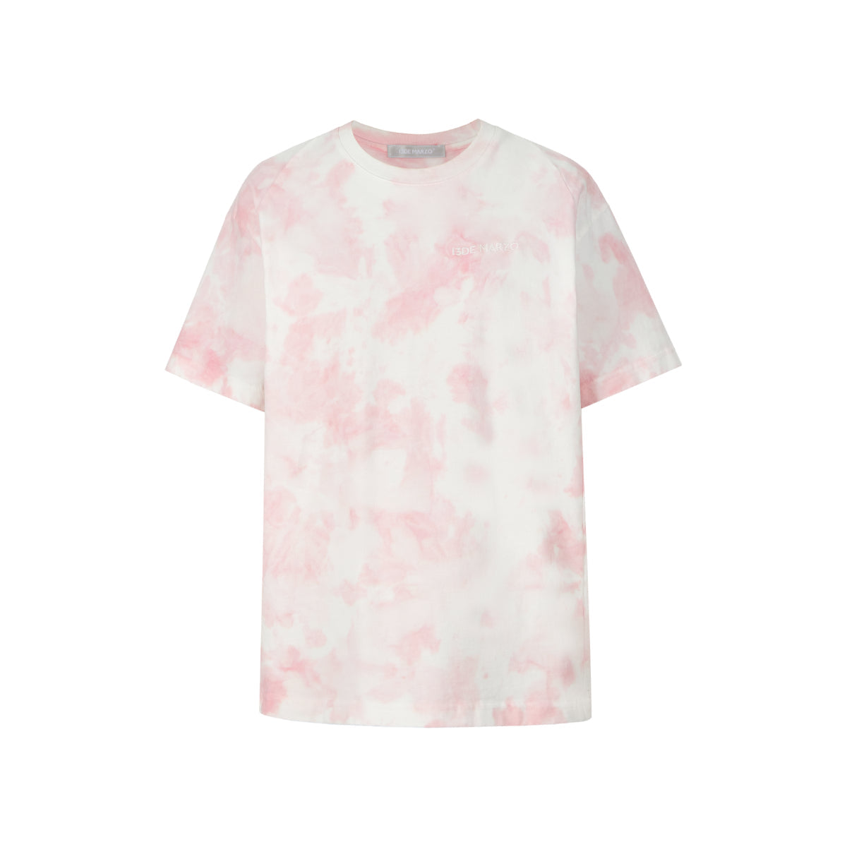13DE MARZO Tiedye Gradient T-Shirt Light Pink