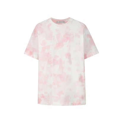 13DE MARZO Tiedye Gradient T-Shirt Light Pink