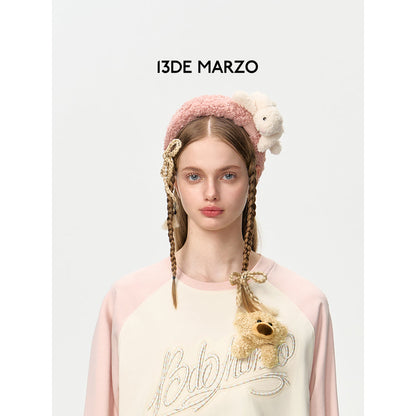 13DE MARZO Doozoo Detachable Hair Band Pink