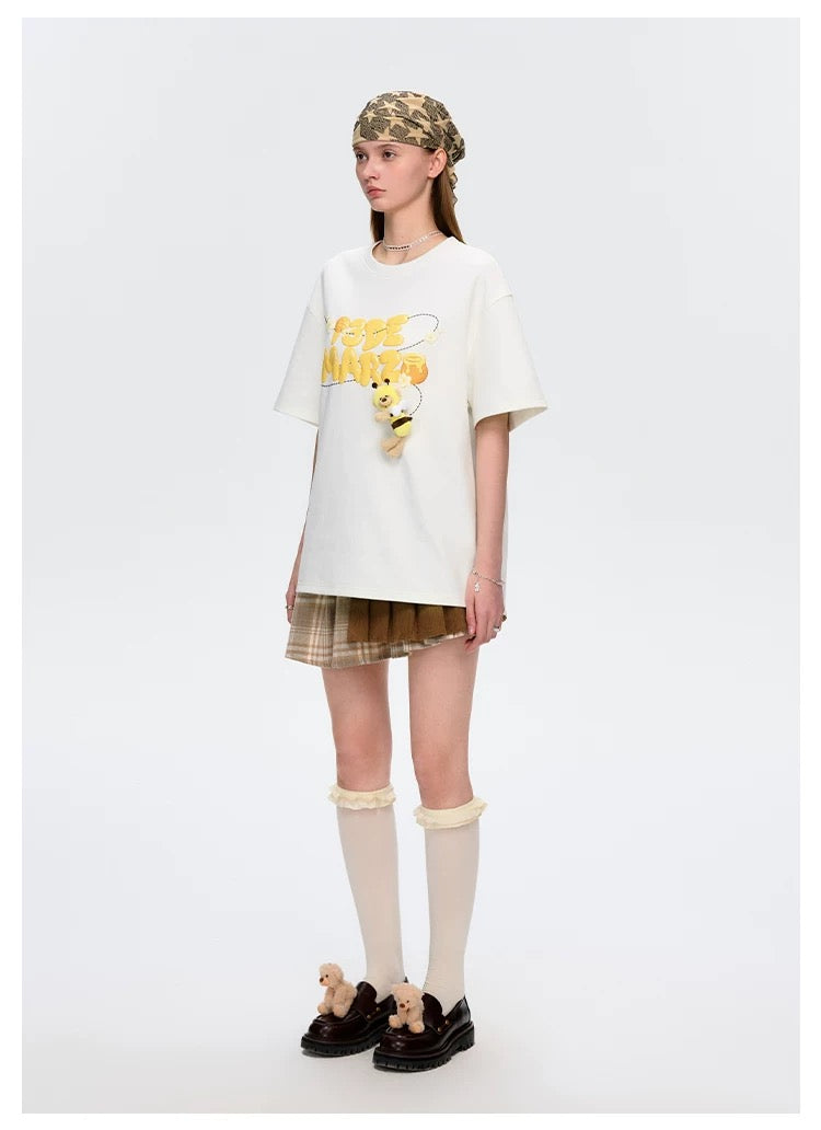 13DE MARZO Bear logo Loafers Khaki