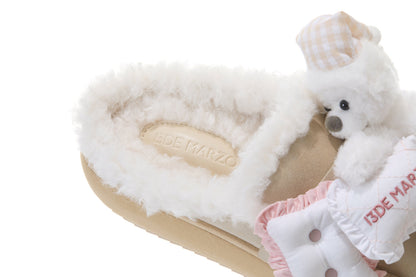 13DE MARZO Detachable Snow Boot Slipper Khaki