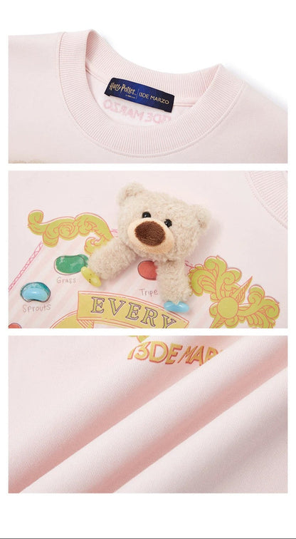 Harry Potter × 13DE MARZO Honeydukes Snack T-shirt Pink