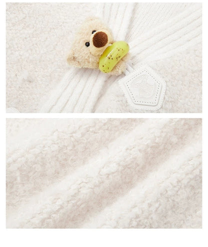 Harry Potter × 13DE MARZO Every Flavor Beans Cardigan Beige