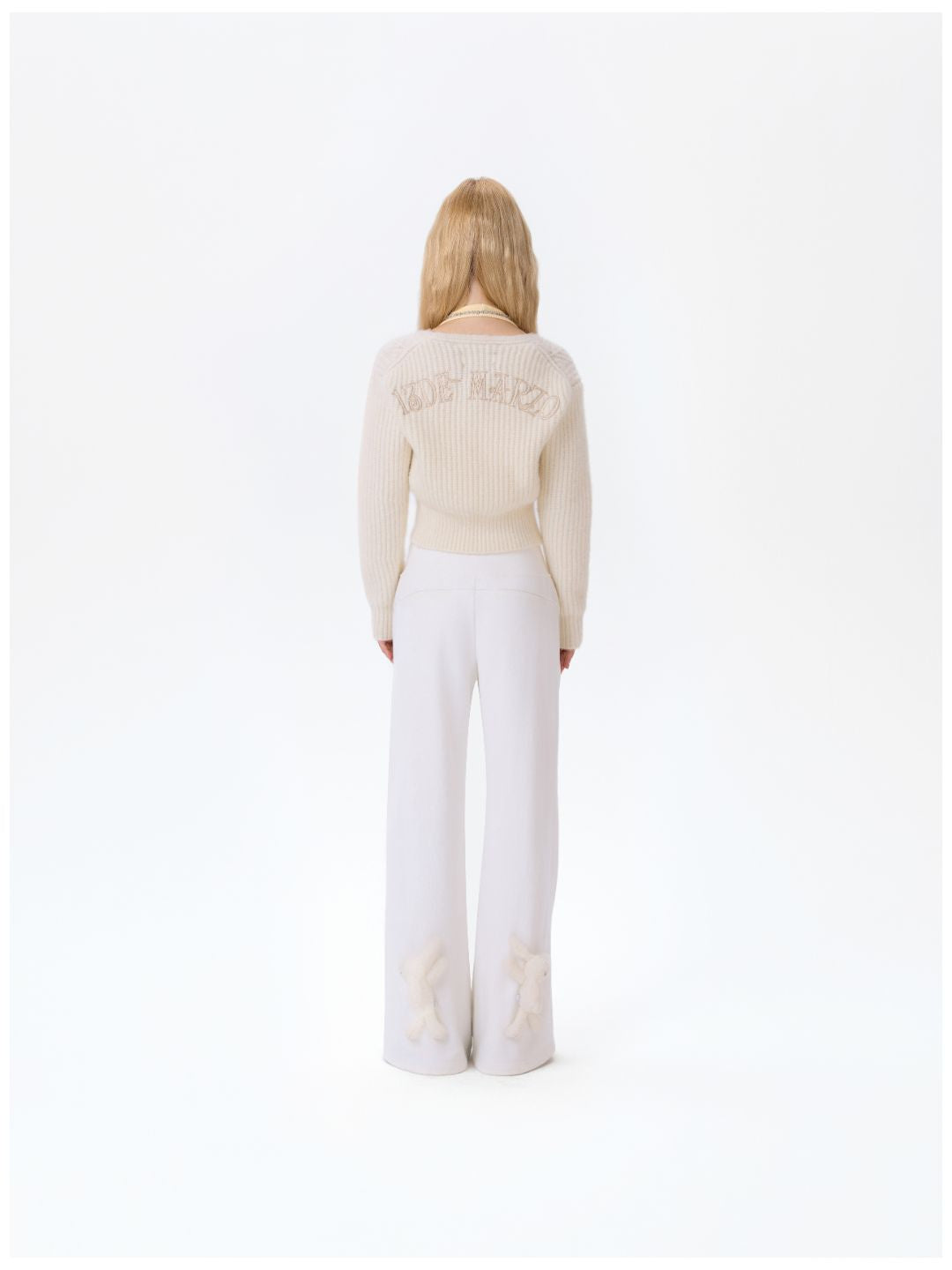 13DE MARZO Doozoo Cuddle Button Cardigan Beige