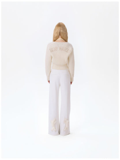 13DE MARZO Doozoo Cuddle Button Cardigan Beige