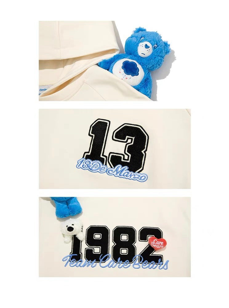 13DE MARZO x CARE BEARS 1982 Hoodie Gardenia