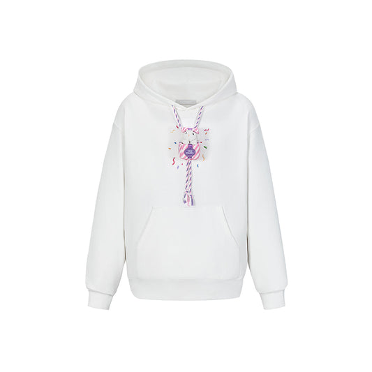 13DE MARZO Doozoo Gift Box Hoodie White