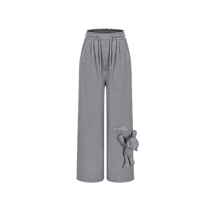 13DE MARZO Star Sand Sweatpants Grey