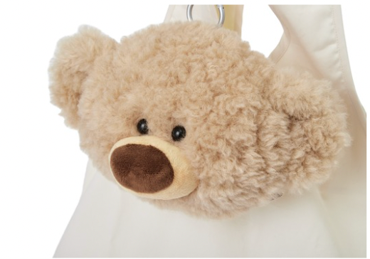 13DE MARZO Bear Coin Purse Tote Bag