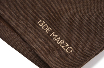 13DE MARZO Doozoo Brushed Shorts Brown