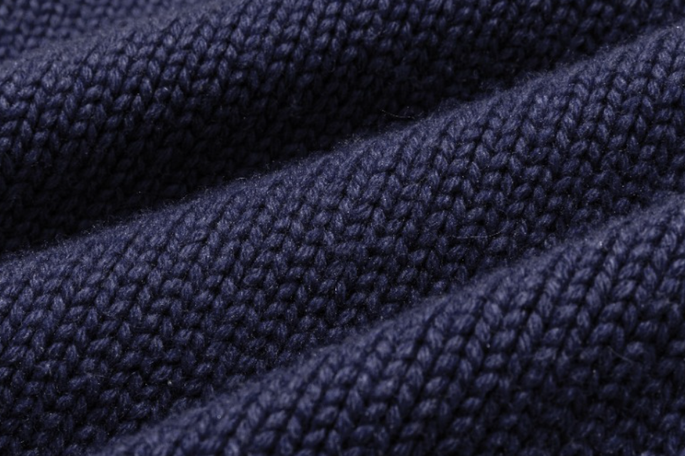 13DE MARZO Pixel Bear Baseball Sweater Blue