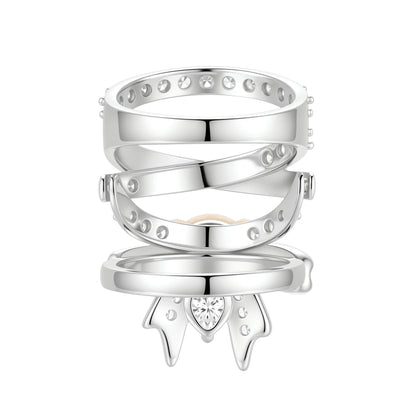 13DE MARZO Starlight Bear Movable Ring