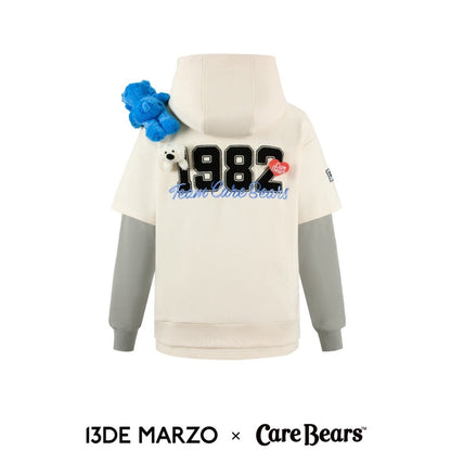 13DE MARZO x CARE BEARS 1982 Hoodie Gardenia