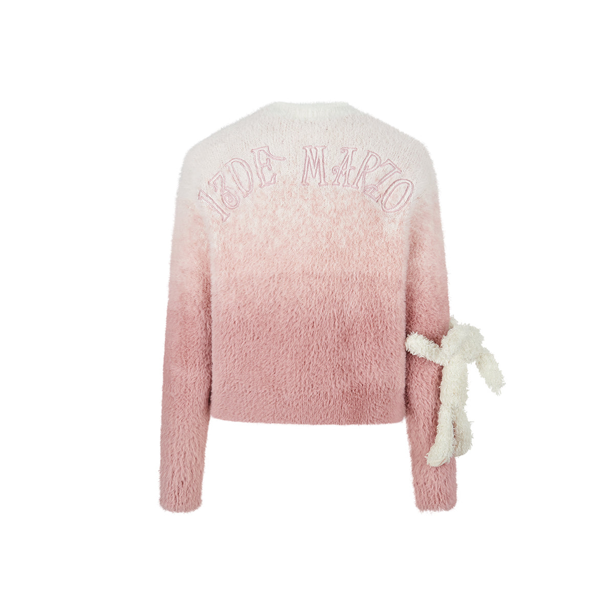 13DE MARZO Doozoo Gradient Cardigan Pink