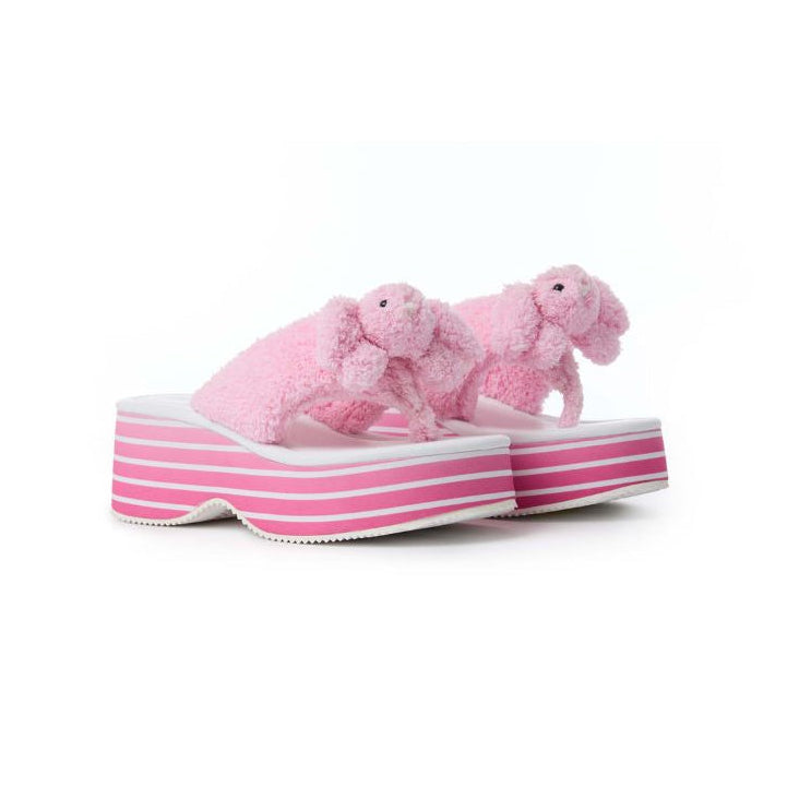13DE MARZO Doozoo Platform Sandals Pink