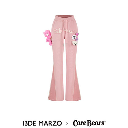 13DE MARZO x CARE BEARS Patch Pants Promise Pink