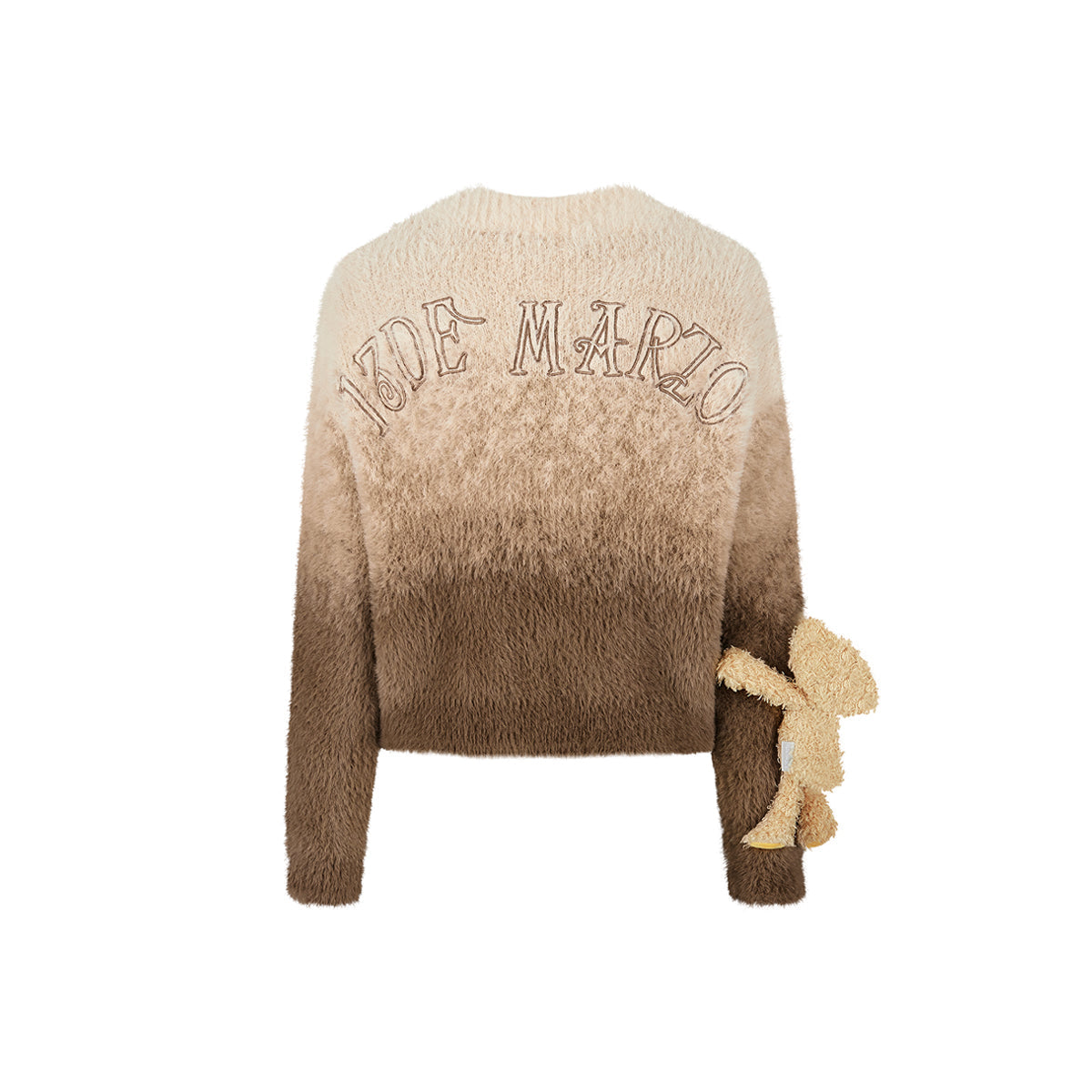 13DE MARZO Doozoo Gradient Cardigan Khaki